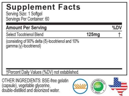 UNIQUE E ® Tocotrienols (Vitamin E) (90 Count) - Image 2