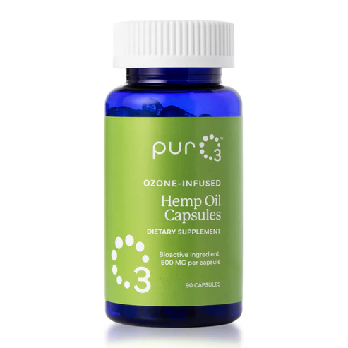Ozonated Hemp Oil Capsules